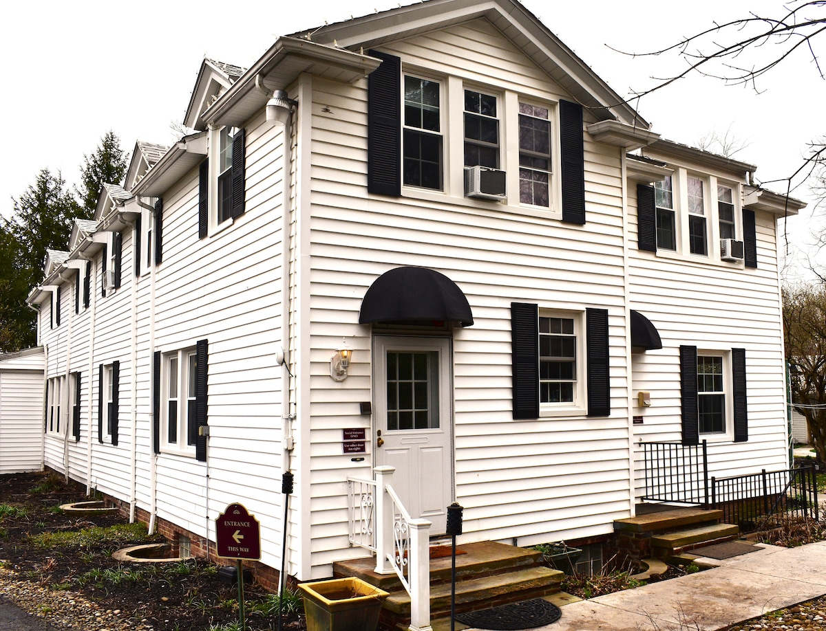 Exterior of the main house at Acadia Farms